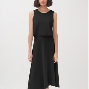 Asymmetrical Overlay Dress